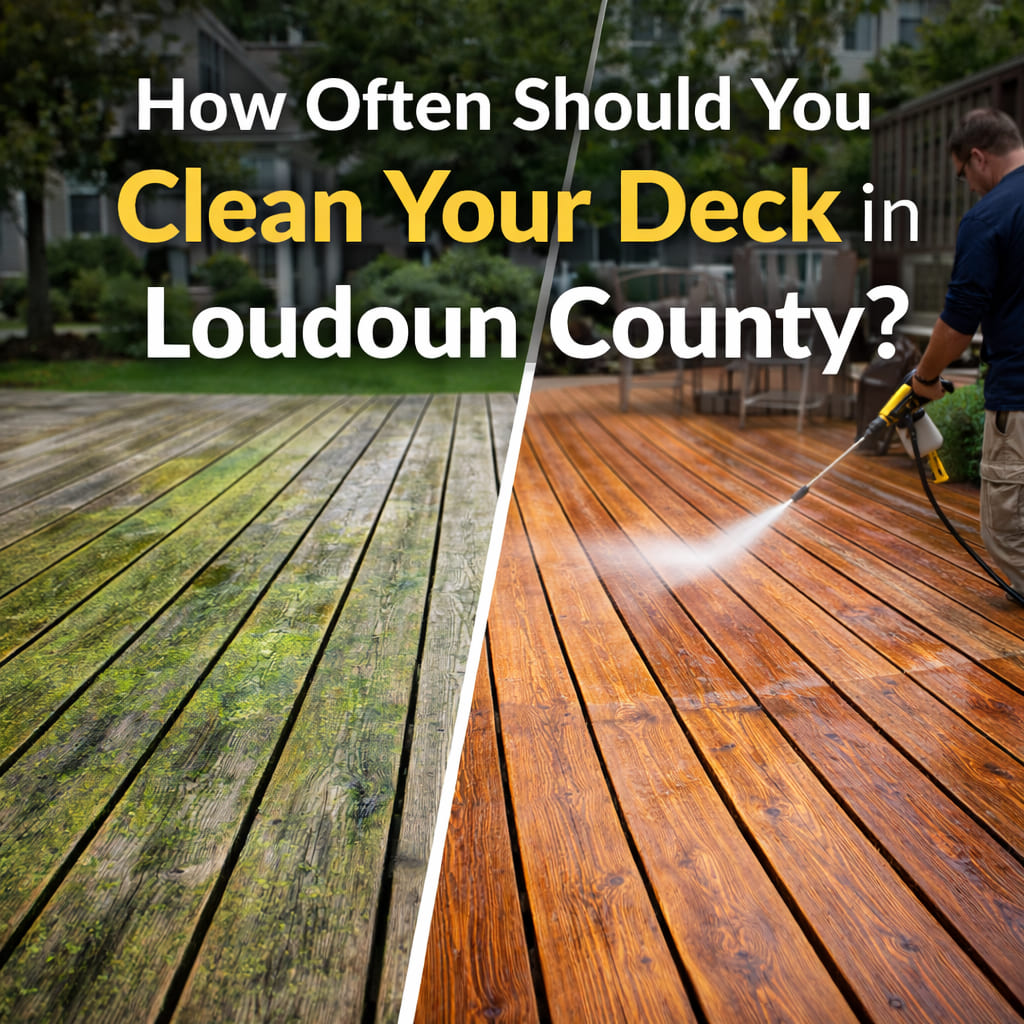 How Often Should You Clean Your Deck in Loudoun County, VA?